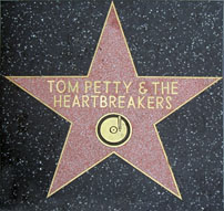 Tom Petty star on  Hollywood Walk of Fame