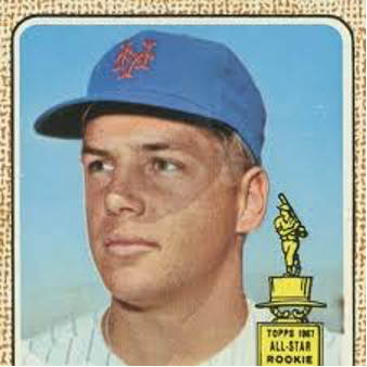 Tom Seaver 1967 baseball card