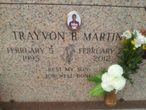 Trayvon Martin grave