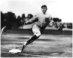 Ty Cobb running the bases