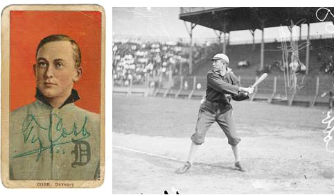 Ty Cobb early in his career