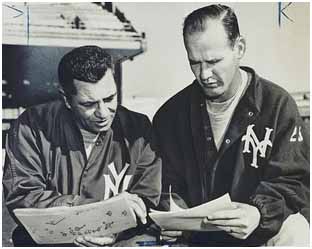 Vince Lombardi as a coach for the new york giants