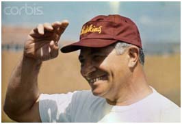 Vince Lombardi as coach of the washington redskins