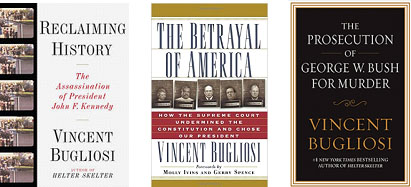 Vincent Bugliosi's book covers