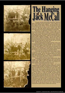 The hanging of Jack McCall