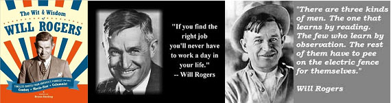 Will Rogers quotes