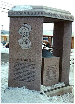 Will Rogers-Wiley Post Memorial in Barrow, Alaska