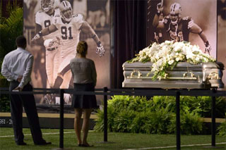 Saints memorial for Will Smith