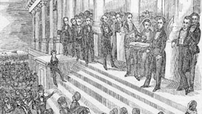 William Henry Harrison Inauguration Day