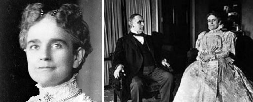 William McKinley and his wife, Ida Saxton