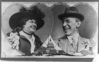 Woodrow Wilson and Edith Bolling