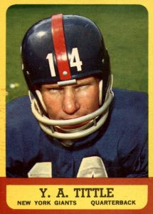 Y.A. Tittle, New York Giants