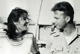 Yitzhak Rabin and Leah Schlossberg
