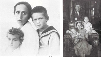 Yitzhak Rabin and his parents