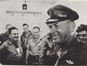 Yitzhak Rabin leaidng Israeli military, 1960's