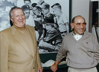 Yogi Berra and George Steinbrenner