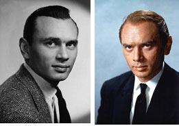 Yul Brynner with hair